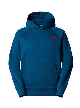 Felpa con cappuccio The North Face Raglan Box color cammello per uomo