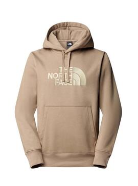 Felpa con cappuccio The North Face Drew Peak color cammello per uomo