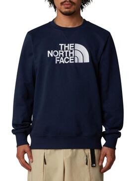 Felpa The North Face Drew Peak Regular blu marino per uomo