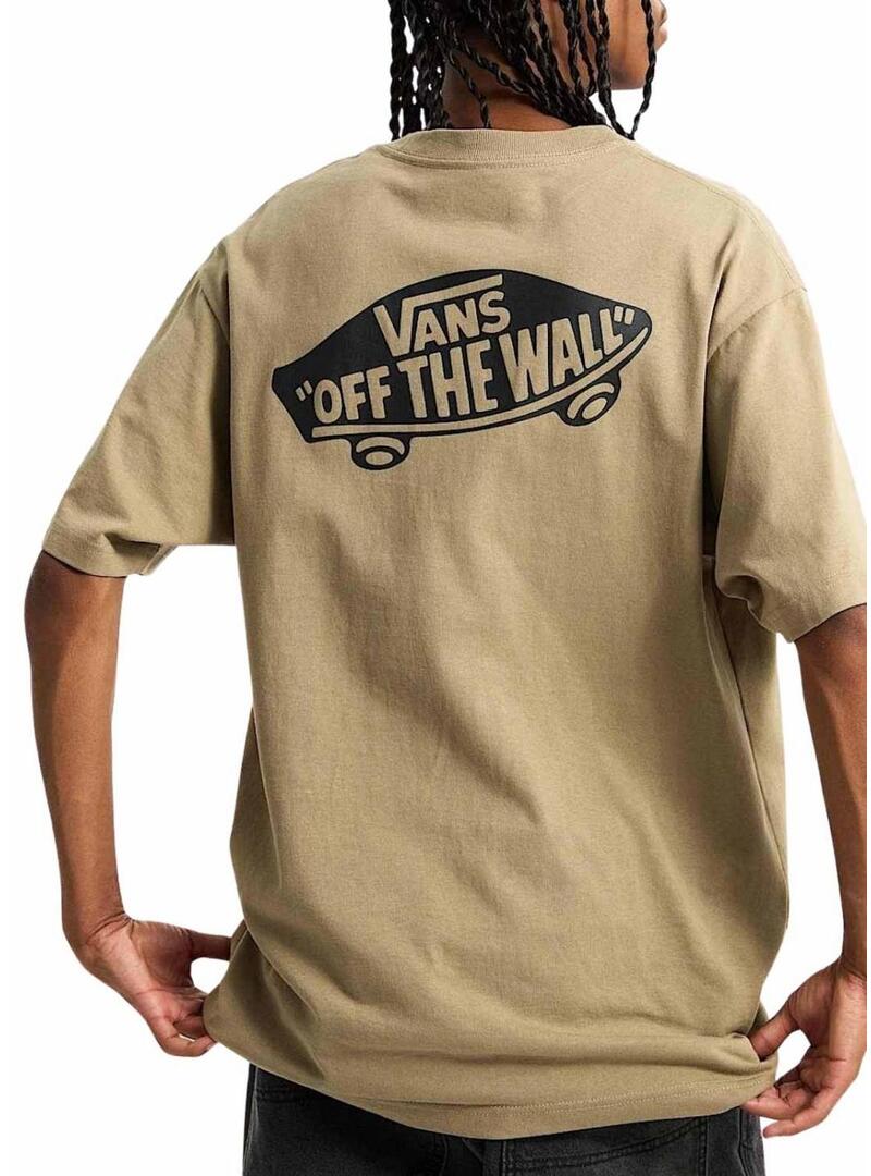 Maglietta Vans Style 76 Loose cammello per uomo.