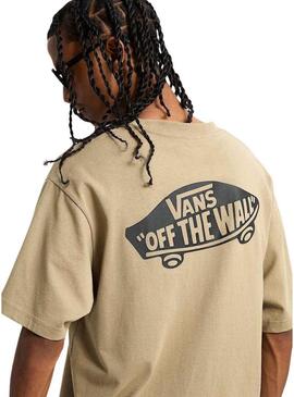 Maglietta Vans Style 76 Loose cammello per uomo.