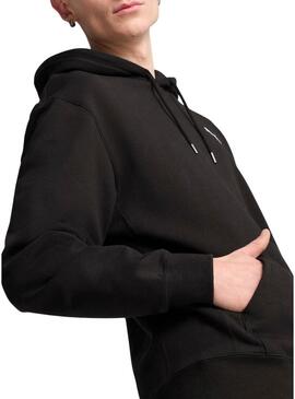 Felpa Puma Wardrobe con cappuccio nero per uomo.