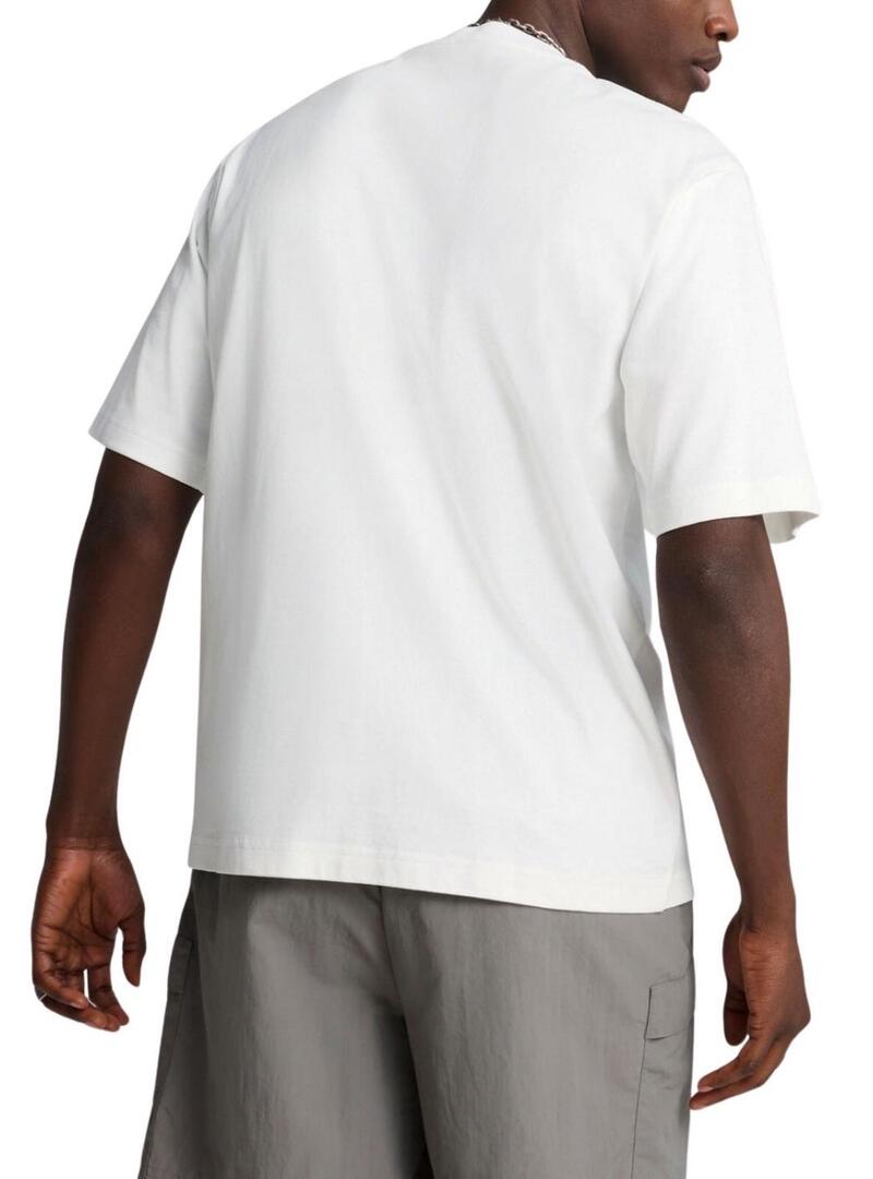 Maglietta Puma Wardrobe Boxy bianca per uomo
