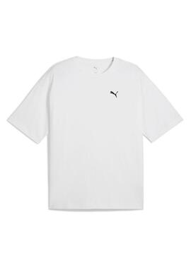 Maglietta Puma Wardrobe Boxy bianca per uomo