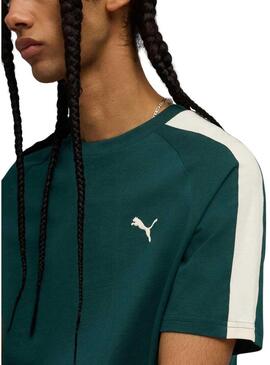 Maglietta Puma T7 verde per uomo