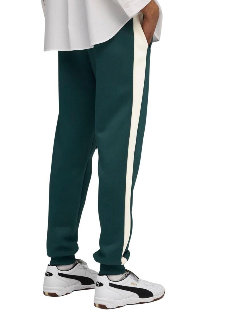 Pantaloni sportivi Puma T7 Always On verdi per uomo