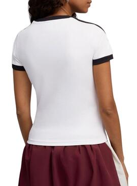 Maglietta Puma T7 slim bianca per donna