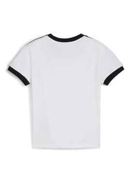 Maglietta Puma T7 slim bianca per donna