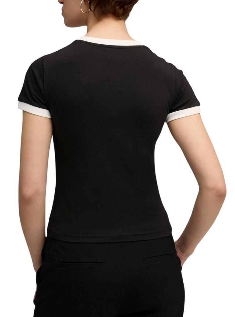 Maglietta Puma T7 slim nera per donna