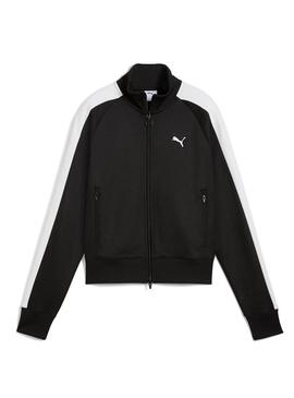 Giacca sportiva Puma T7 nera per donna