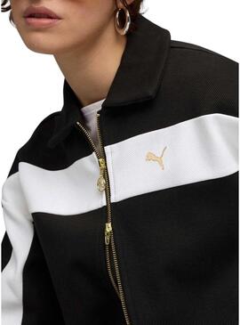 Giacca sportiva Puma T7 Relaxed nera da donna