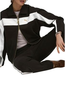 Giacca sportiva Puma T7 Relaxed nera da donna