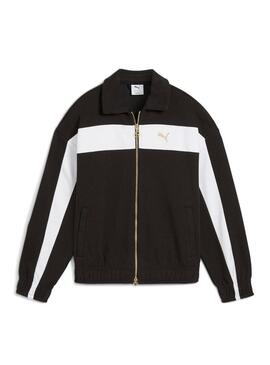 Giacca sportiva Puma T7 Relaxed nera da donna
