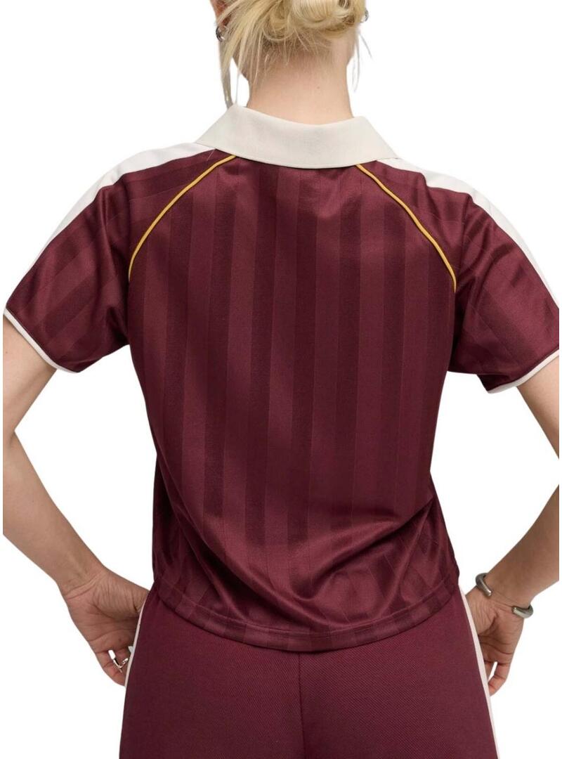 Maglietta Puma T7 Football granata per donna