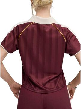 Maglietta Puma T7 Football granata per donna