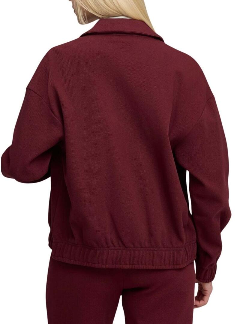Giacca sportiva Puma T7 Relaxed bordeaux per donna