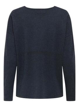 Maglia Only Malio blu scuro per donna.