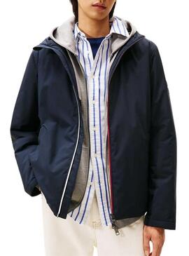Giacca Tommy Hilfiger Desert Sky blu per uomo
