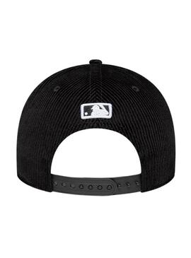 Cappello New Era Cord Yankees nero per donna