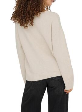 Maglia Only Whitney beige per donna