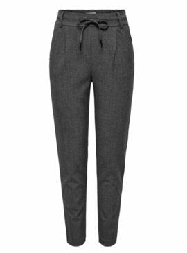 Pantaloni Only Poptrash Grigi scuri per donna