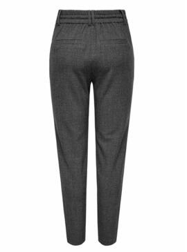 Pantaloni Only Poptrash Grigi scuri per donna