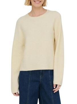 Maglia Only Katia beige per donna