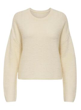 Maglia Only Katia beige per donna