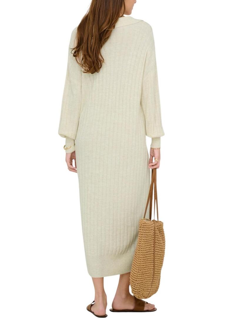 Abito Only Tessa beige per donna