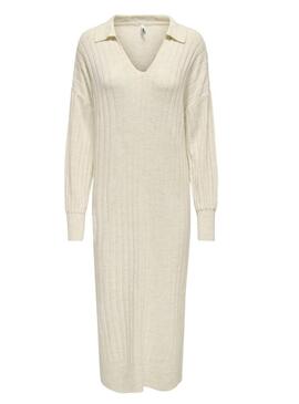 Abito Only Tessa beige per donna