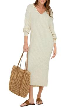 Abito Only Tessa beige per donna