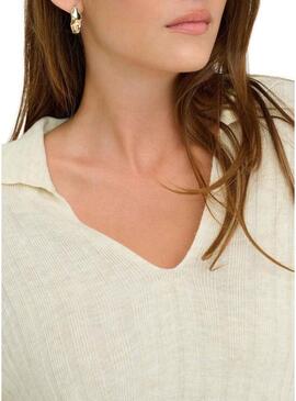 Abito Only Tessa beige per donna