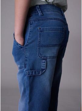 Pantaloni in denim Mayoral worker medio per bambino