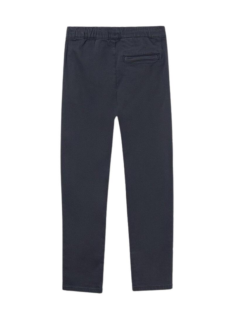 Pantalone Mayoral soft jogger blu marino per bambino.
