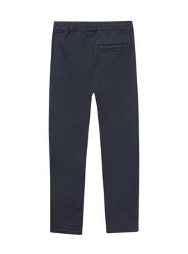 Pantalone Mayoral soft jogger blu marino per bambino.