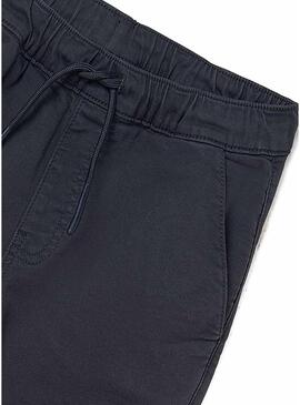 Pantalone Mayoral soft jogger blu marino per bambino.