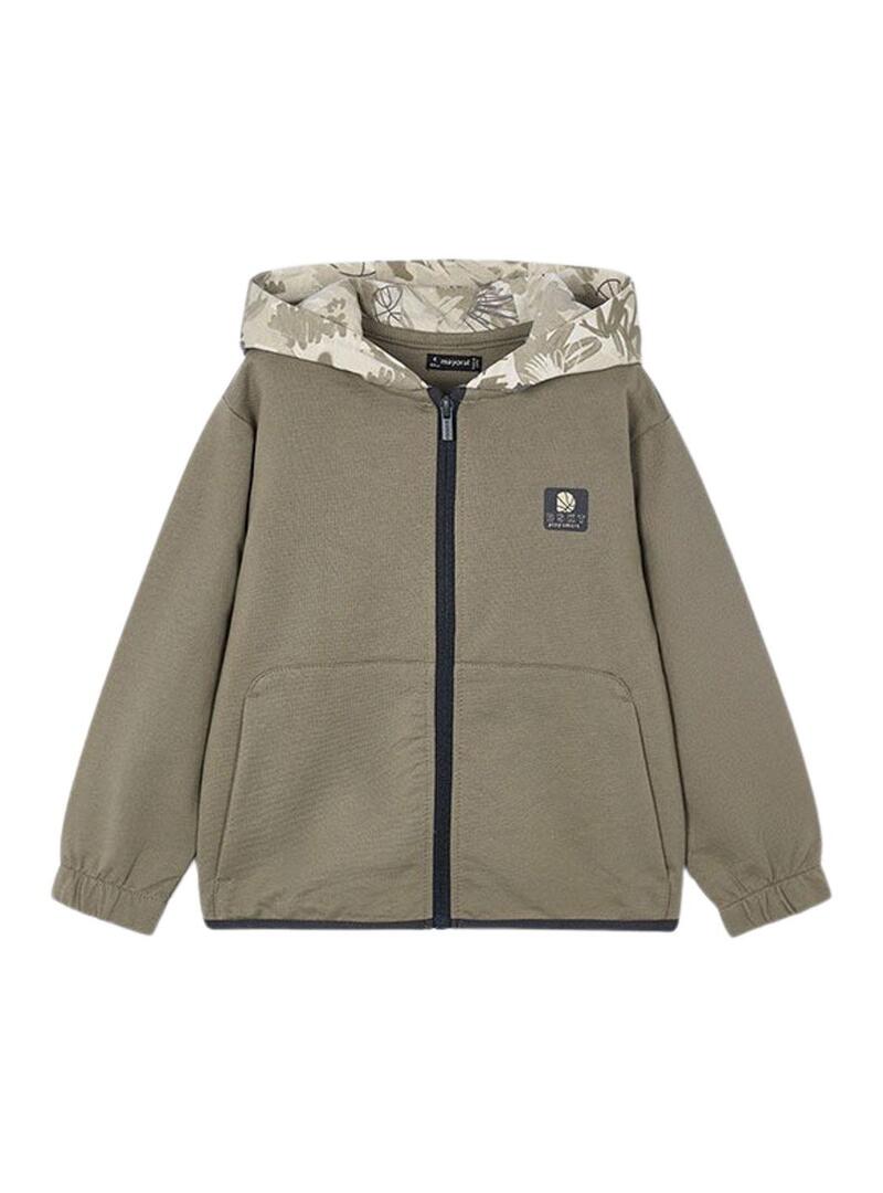 Tuta Mayoral 2 pantaloni stampati verde bambino