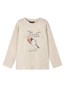 Maglietta Mayoral street beige per bambino