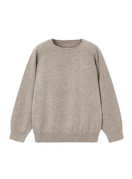 Maglia Mayoral di base color tostato per bambino