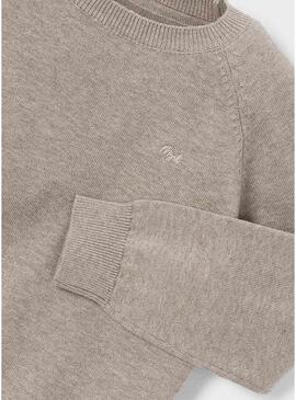 Maglia Mayoral di base color tostato per bambino