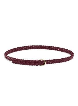 Cintura Pieces Pcavery granata per donna