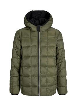 Giacca Jack and Jones Brook nera reversibile.