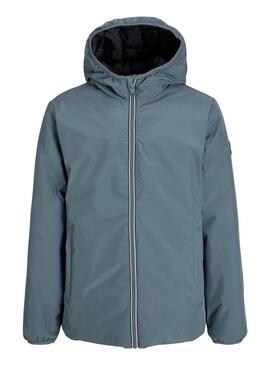 Giacca Jack and Jones Brook grigia reversibile per bambino