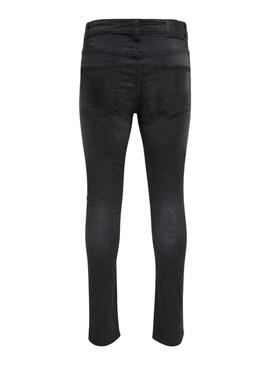 Pantaloni in denim Only and Sons Loom neri per uomo