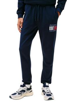 Pantaloni da tuta Tommy Jeans Jogger blu per uomo
