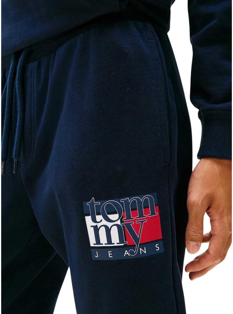 Pantaloni da tuta Tommy Jeans Jogger blu per uomo