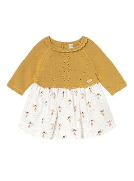 Abito Mayoral in maglia stampata per bambino