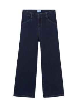 Pantaloni in denim a zampa Mayoral per bambina