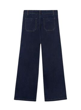Pantaloni in denim a zampa Mayoral per bambina