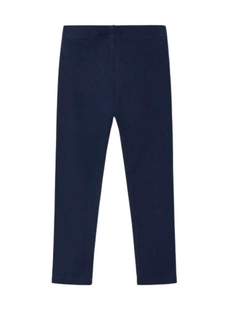 Legging Mayoral basic navy per ragazza.
